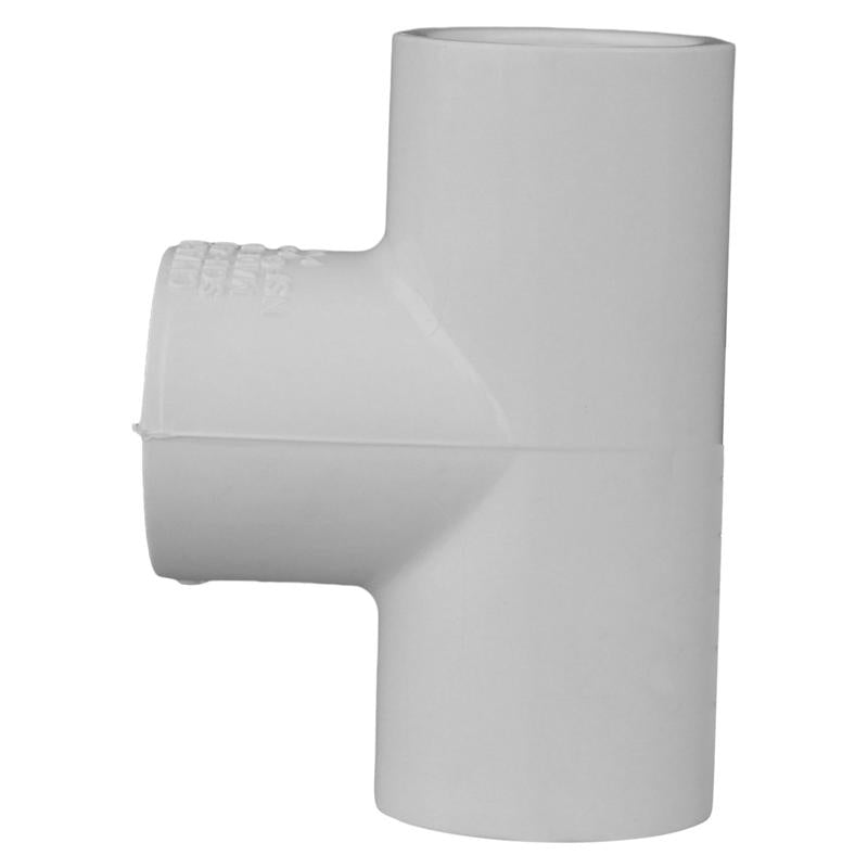 Charlotte Pipe Schedule 40 1/2 in. Slip X 1/2 in. D Slip PVC Tee 1 pk