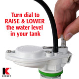 Keeney Toilet Fill Valve Plastic