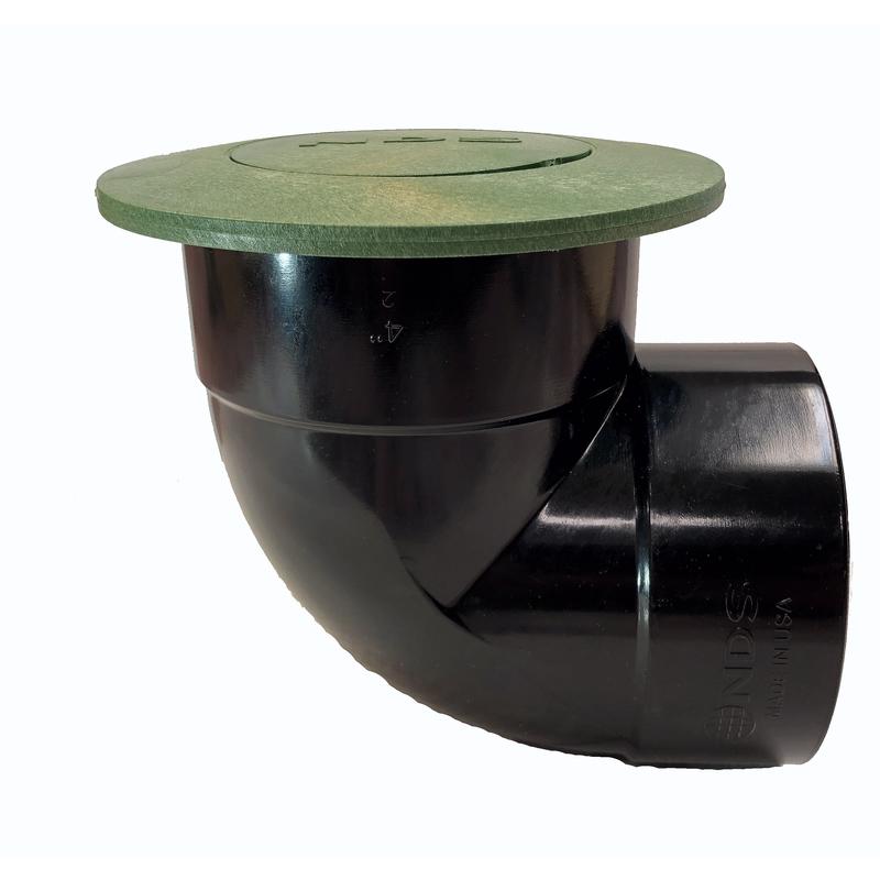 NDS 5.9 in. W X 6.9 in. D Round Drainage Emitter