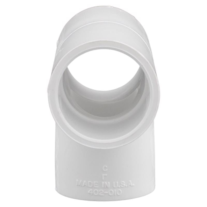 Charlotte Pipe Schedule 40 1/2 in. Slip X 1/2 in. D Slip PVC Tee 1 pk