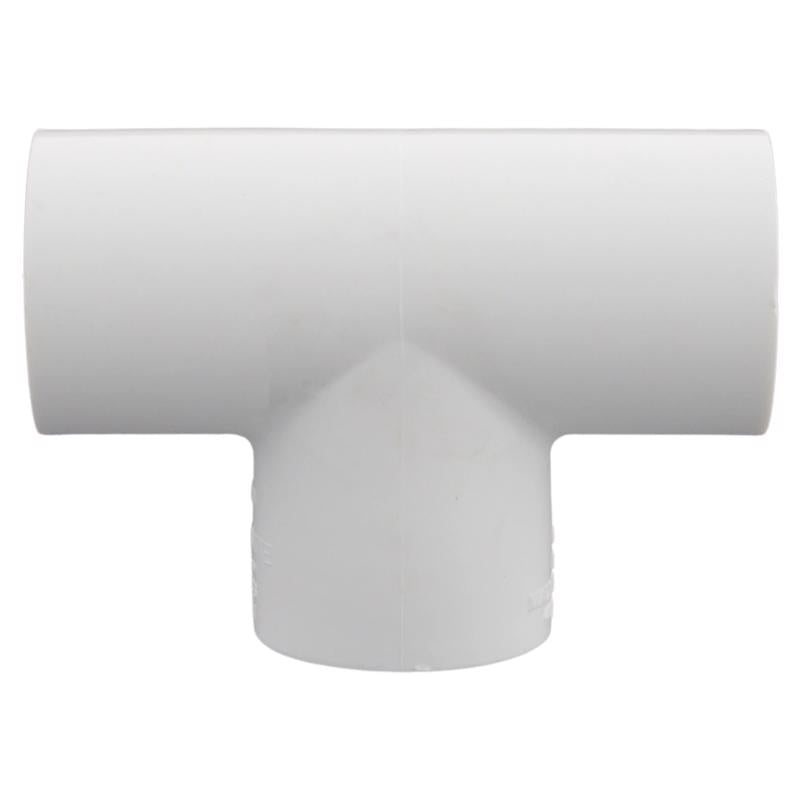 Charlotte Pipe Schedule 40 1/2 in. Slip X 1/2 in. D Slip PVC Tee 1 pk
