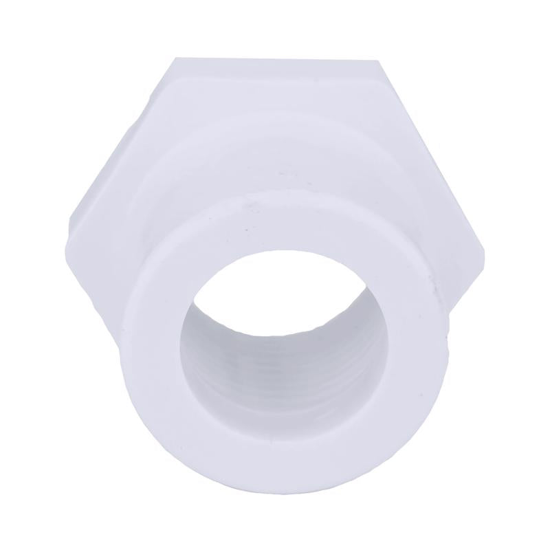 Charlotte Pipe Schedule 40 3/4 in. Spigot X 1/2 in. D FPT PVC Reducing Bushing 1 pk