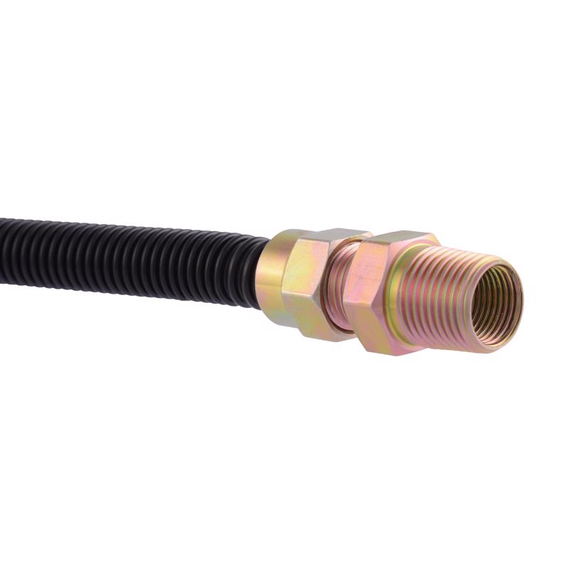 Eastman 1/2 in. MIP X 1/2 in. D 24 in. Stainless Steel Installation Kit