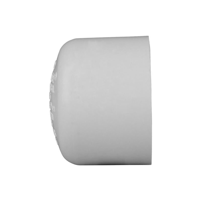 Charlotte Pipe Schedule 40 1-1/2 in. Slip PVC Cap 1 pk