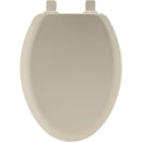 Mayfair by Bemis Cameron Elongated Bone Enameled Wood Toilet Seat