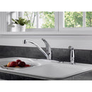 Peerless One Handle Chrome Kitchen Faucet Side Sprayer Included