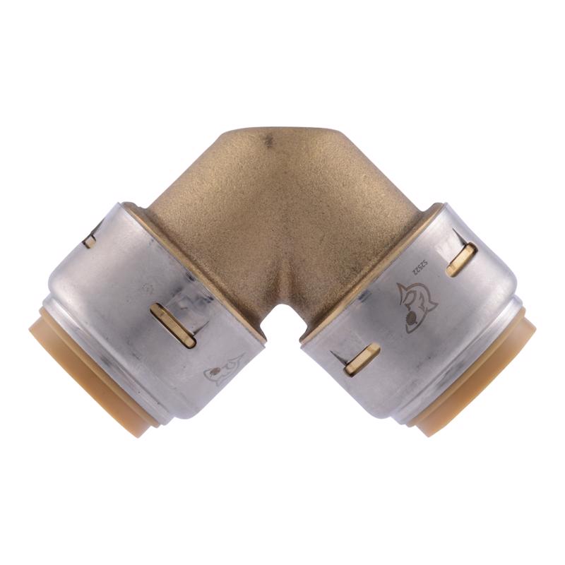 SharkBite 3/4 in. Push X 3/4 in. D Push Brass Elbow