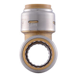 SharkBite 3/4 in. Push X 3/4 in. D Push Brass Tee