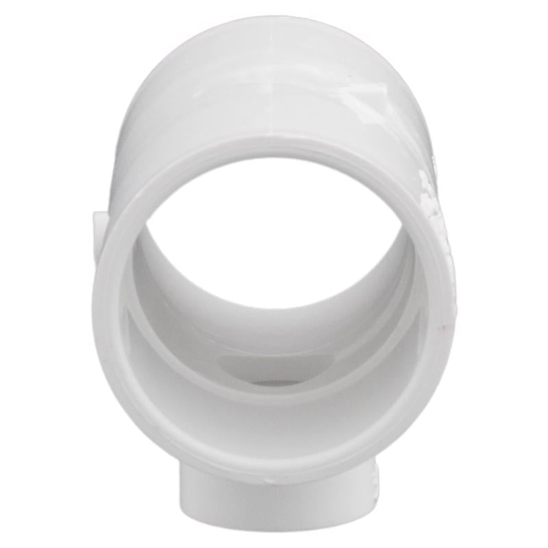 Charlotte Pipe 1-1/2 in. Slip X 1-1/2 in. D Slip PVC Reducing Tee 1 pk
