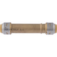 SLP CPLNG 1/2X1/2"PSH BR