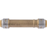 SLP CPLNG 1/2X1/2"PSH BR