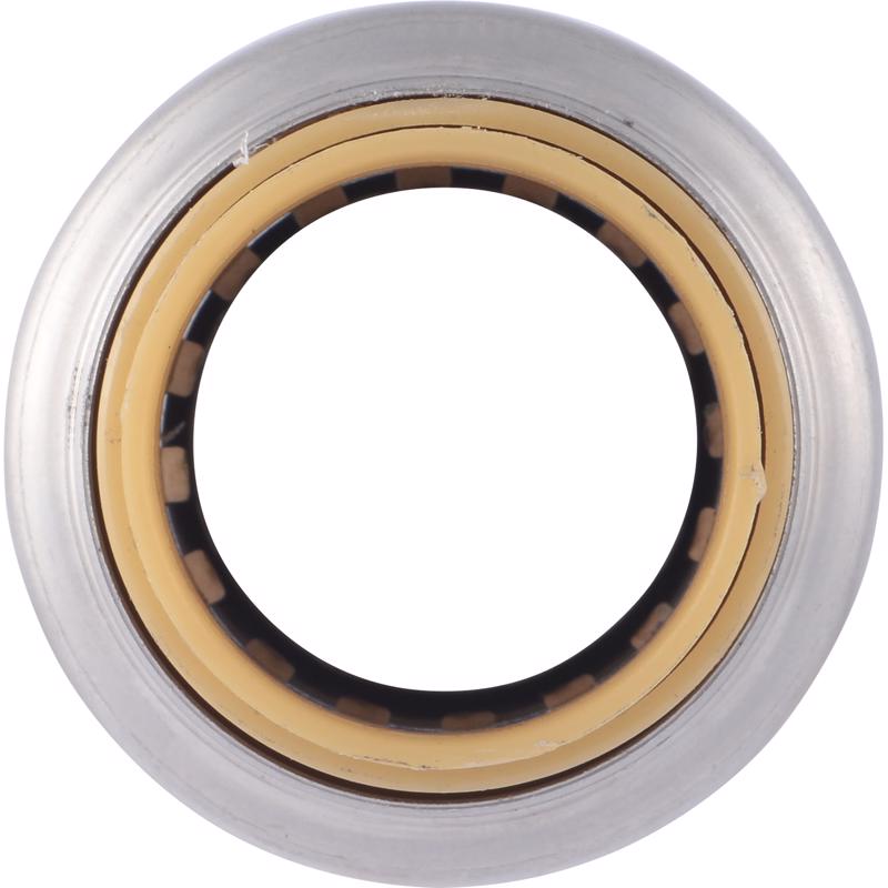 SharkBite 1/2 in. Push X 1/2 in. D Push Brass Slip Coupling