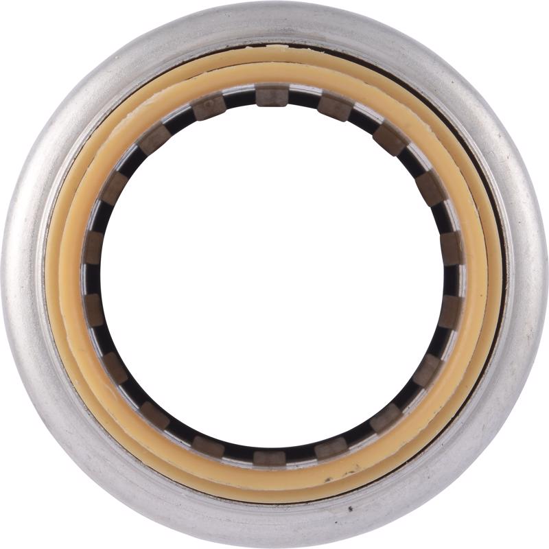 SharkBite 3/4 in. Push X 3/4 in. D Push Brass Slip Coupling