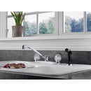 Peerless Two Handle Chrome Kitchen Faucet Side Sprayer Included