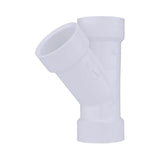 WYE PVC DWV HUB 1-1/4"
