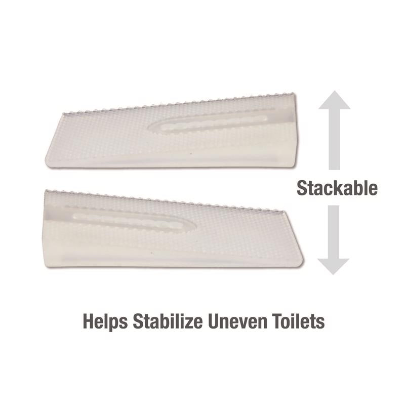 Danco Toilet Shims White Plastic For Universal