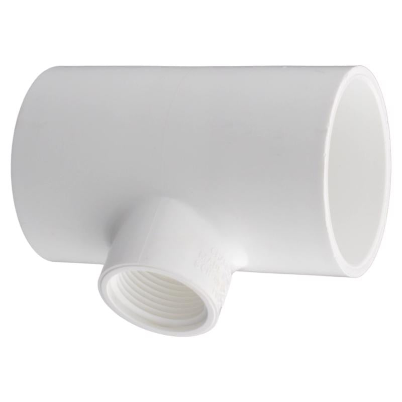 TEE PVC40 2"SXSX1"FPT