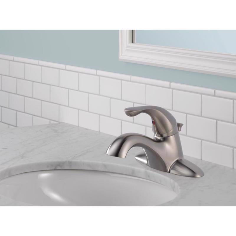 Delta Stainless Steel Bathroom Faucet 4 in.