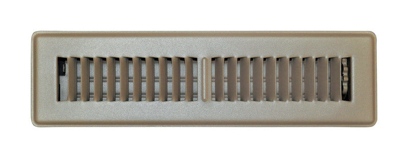 FLOOR REGISTR 12X2" BRN