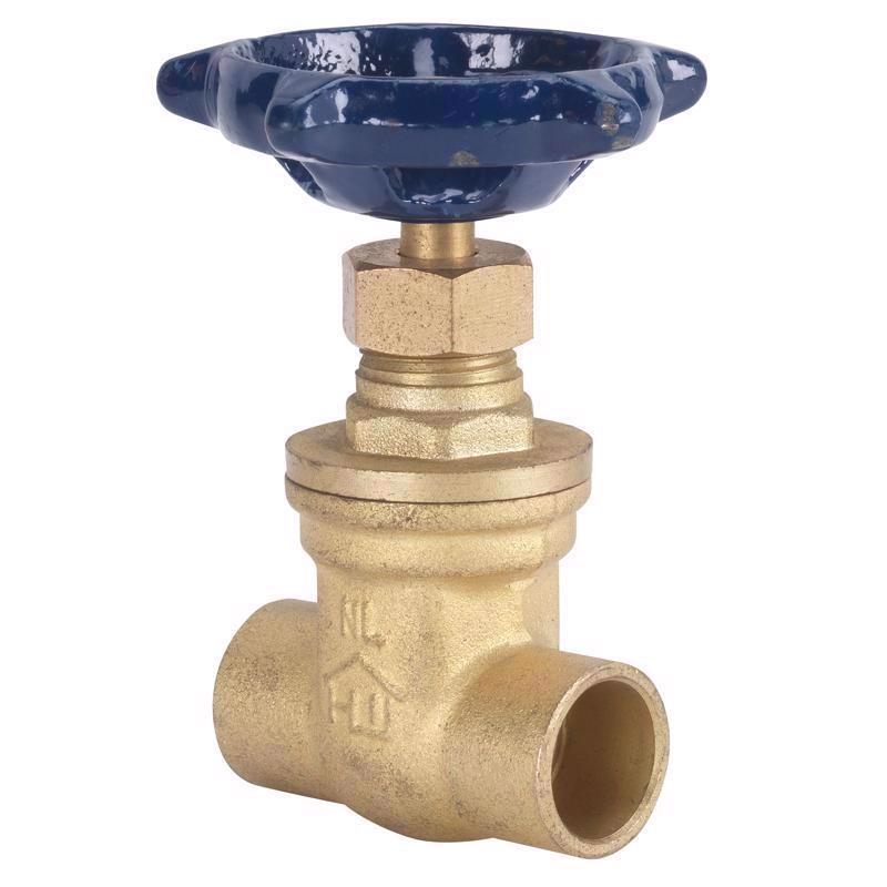 Homewerks 1/2 in. Sweat Brass Gate Valve