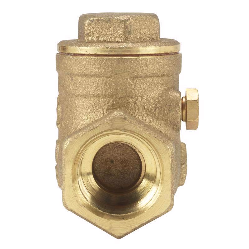 Homewerks 3/4 in. D X 3/4 in. D FIP Brass Swing Check Valve