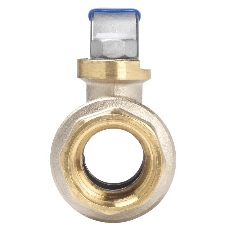 Homewerks 1/8 in. Brass FIP Ball Valve Full Port