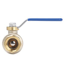 Homewerks 1 in. Brass FIP Ball Valve Full Port