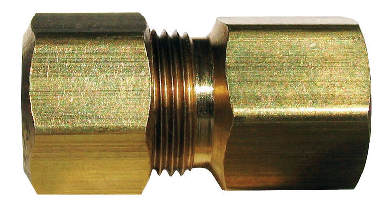 CONNECTOR BRASS 1/2X1/2"