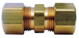 COMP UNION 7/8X7/8"BR LL