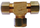 TEE BRSS COMP 1/2X1/2"