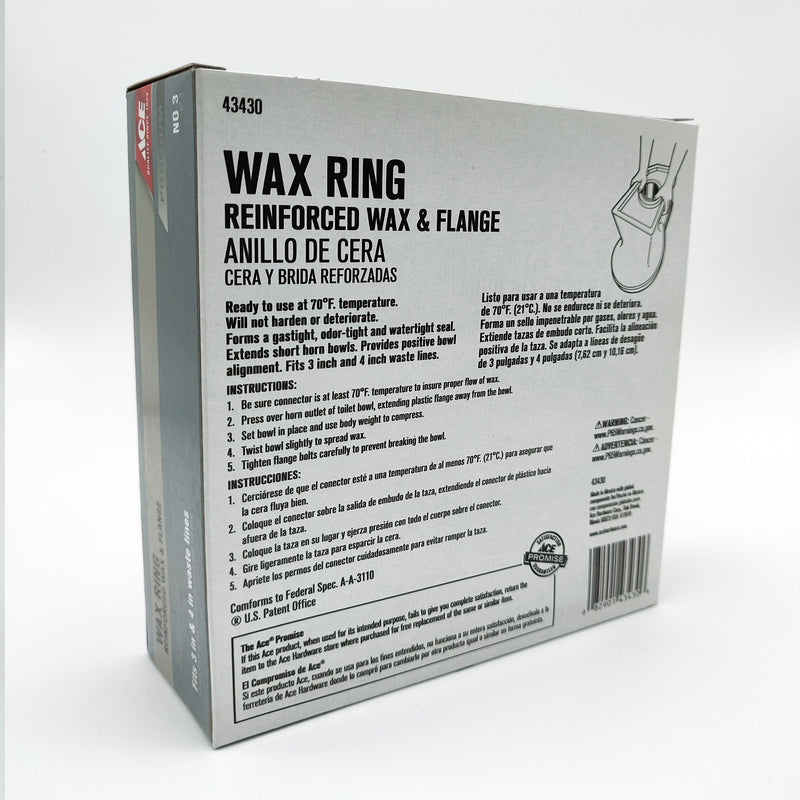 Ace Wax Ring with Flange