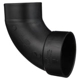 ELBOW 90 ABS DWV4"HXSPIG