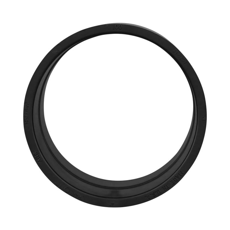 Charlotte Pipe 4 in. Hub X 4 in. D Hub ABS Coupling