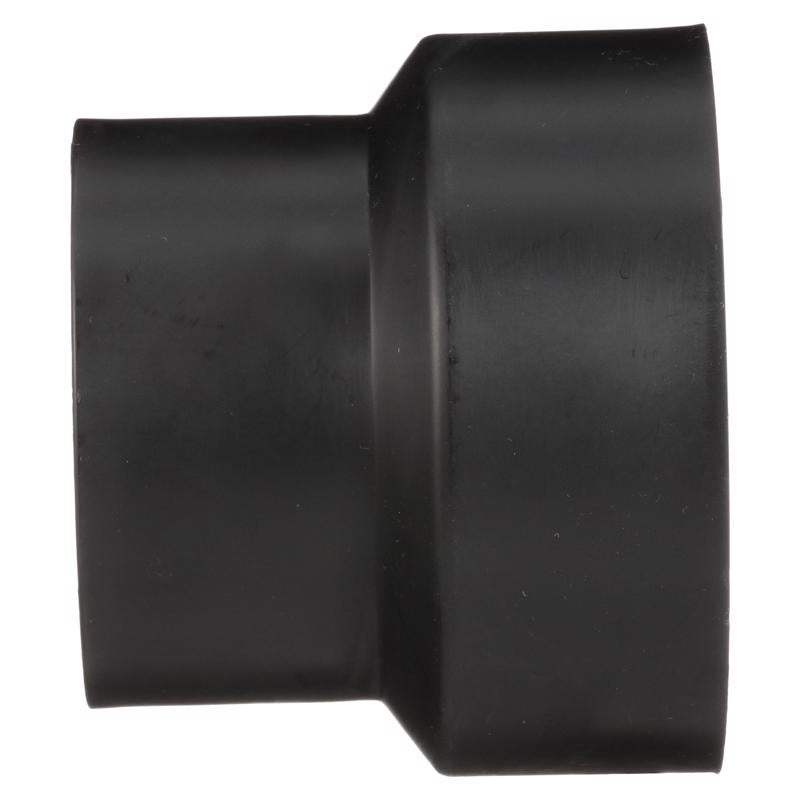 Charlotte Pipe 3 in. Hub X 4 in. D Hub ABS Coupling