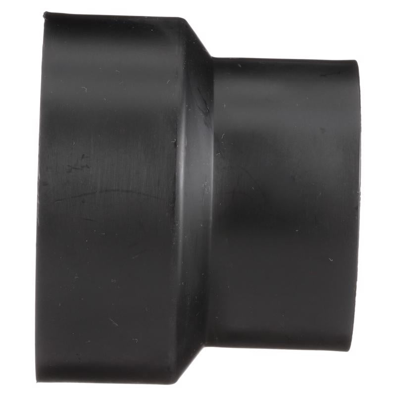 Charlotte Pipe 3 in. Hub X 4 in. D Hub ABS Coupling