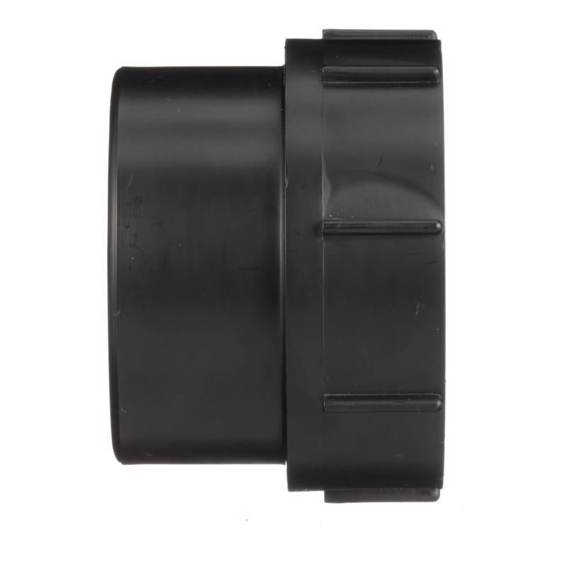 Charlotte Pipe 4 in. Spigot X 4 in. D FPT ABS Cleanout