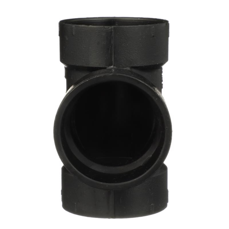 Charlotte Pipe 2 in. Hub X 2 in. D Hub ABS Vent Tee