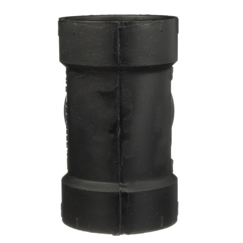 Charlotte Pipe 2 in. Hub X 2 in. D Hub ABS Vent Tee