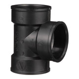 TEE VENT ABS 3" HXHXH