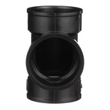 Charlotte Pipe 3 in. Hub X 3 in. D Hub ABS Vent Tee