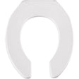 TOILET SEAT RND WHT