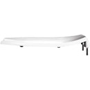 Bemis Elongated White Plastic Toilet Seat