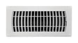 FLOOR DIFFUSER 4X10 WHT