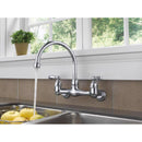 Peerless Claymore Two Handle Chrome Kitchen Faucet