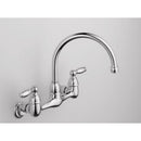 Peerless Claymore Two Handle Chrome Kitchen Faucet