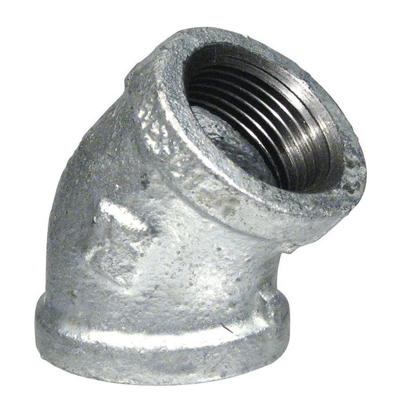 ELBOW 45 GALVANIZED 3"