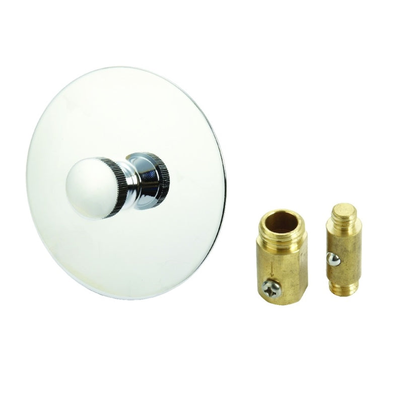 Ace Multi-Size in. Chrome Brass Tub Stopper