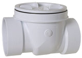 VALVE BACKWATER PVC 4"