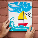 Duck 1.88 in. W X 20 yd L Aqua Solid Duct Tape