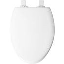 Mayfair by Bemis NextStep2 Slow Close Elongated White Enameled Wood Toilet Seat